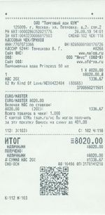 Кассовые чеки с подтверждением в Ижевске